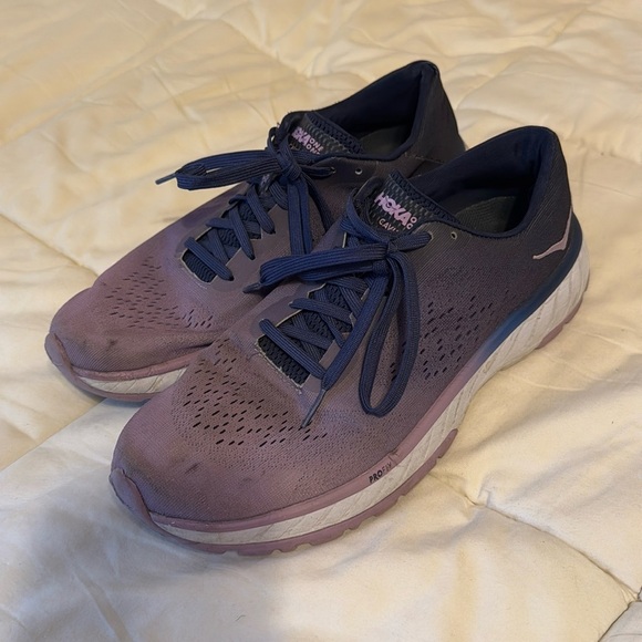HOKA One Cavu 2 Lavendula Running Shoes Women’s 10.5 - Picture 2 of 6